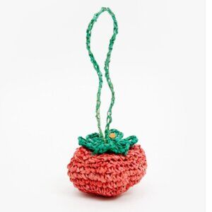 Clare V. Crochet Charm Tomato